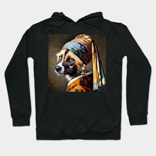 Wildlife Conservation - Pearl Earring African wild dog Meme Hoodie